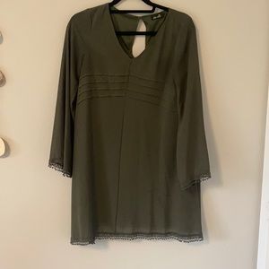 Dee Elle, Army Green Dress